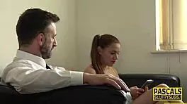 Throated submissive 19yo skank gags hard on deepthroat action.