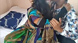 yo, this hot desi couple, husband and wife, banging hard! 🔥