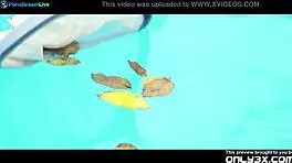 Ayline Brown Fucks The Pool Guy