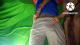 desi sexy bhabhi gets fucked hard in doggy style! so wet and bent over