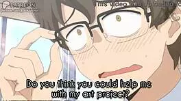 Teen Tricked Into Footjob In Classroom