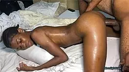 Teen stepsister, how do you know how to fuck big black cock so well?