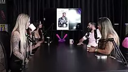 Who did she match with on Tinder? Juli Figueirô and Felipe Larrossa in sheer red