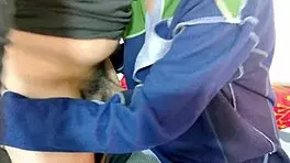 Indian Desi milf in tight homemade hardcore cowgirl sex video