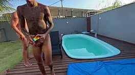 latina babe bent over, couldn’t resist raw assfucking without condom