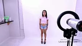 fresh-faced asian darling gets fucked in modeling audition