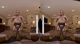 This naughty america beautiful petite blonde hottie anna claire clouds fucks you in vr so realistically