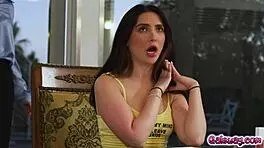 i'm the bratty girl jane wilde breaking rules, so sitter lilly bell spanks me hard