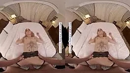 This naughty america beautiful petite blonde hottie anna claire clouds fucks you in vr so realistically