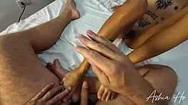 I hoped daddy's cum on my eyeglasses