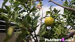 Sweet all natural teen 18+ hayli sanders posing naked and revealed perfect tits and big booty