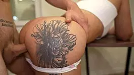 petite teen 18+ enjoys wet pool fuck and facial