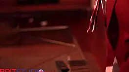 yo, this naughty college girl sucks so messy