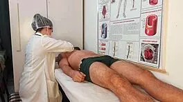 Unforgettable hard-on right in front of the sexy Brazilian nurse