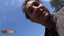 Horny stepbrother spies and roughly fucks blonde teen stepsister with blowjob