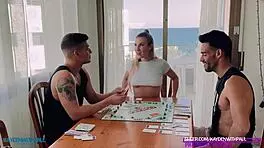 Hot Intense Fucking In Sexy Black Stockings Results In Unexpected Facial Cumshot