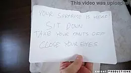 Alice Peachy delivers intense blowjob to step daddy with giant tits and deepthroat