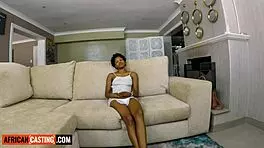 Punished Teen Ally Berry Rides Cock in Garage