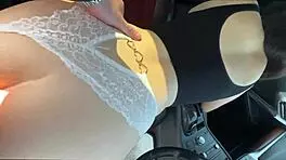 Outdoor Trip With Girlfriend In Woods And Car