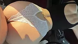 Outdoor Trip With Girlfriend In Woods And Car