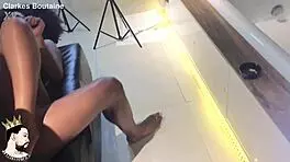 Sharing Wife Kiara Stuffed With Two Monster Cocks