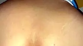 i saw my passionat neighbor cheatin on her husband on the terrase, gettin filled with cum in this hommade video.