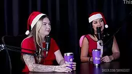 Compilados Da Isadora Closel No Swing Cast Com Tifany Rocha E Raphaela Savanah - Parte 2