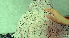 Stepbrother spanked my ass hard for that tiny tight dress