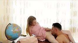 What a Wild Afternoon with Her Step Brother!