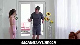 I groped teens in a yoga session with Nathan Bronson, Penelope Kay and Lauren Phillips.