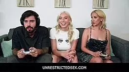 Freeuse teen step in kitchen, moans lilith