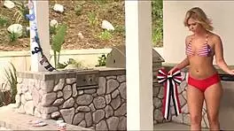 Watch Sasha Knox get fucked in the ass for the first time!