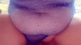 Young Girl Rips Clothes For Dripping Pussy Squirting Orgasm
