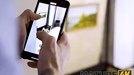 Horny Mature Goes Hard With Devious Stepson - Mature4K!