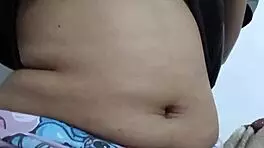 i touchin my big tits on camera