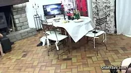 Three Mature Ladies and Babe in Amateur Orgy