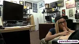 that tight babe with glasses is getting banged hard