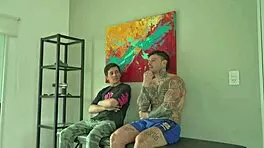 Friendship means nothing to my buddies, they just want to screw me. It's all about rough facials.