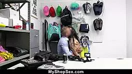 Latina Young 18+ Riding Spying Burglar Domination Garage Pussy Office Tits. Gets punished for looting jewelry.
