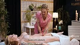 Did I moan louder than the spa music while scissoring?