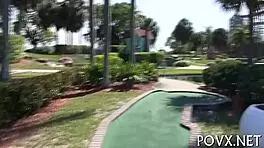 Short teen 18+ barely legal gets wild in missionary action.