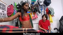 slut fingering ass and pissing messily during striptease 😈