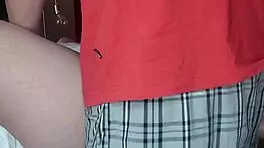 Hot Babe's Nipple Slip Turns Into Intense Close-Up Pussy Action