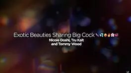 Asian Hottie Nicole Doshi and Tru Kait in La