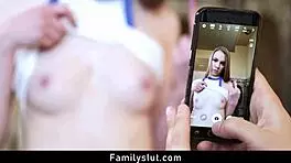 teen abi grace can’t get enough big cock in her pussy, cumshot in mouth, whoa!