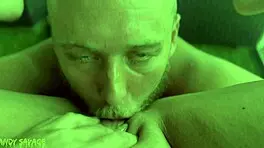 girlfriend moans loudly as friend licks her pussy 😍