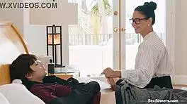 Teacher Slams Student with a Wild Handjob Surprise