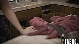 Maya Kendrick Home Alone with Deepthroat and Anal Voyeur