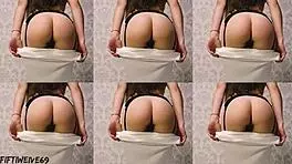 Student on Vacation Toys With Gaping Anal Solo!