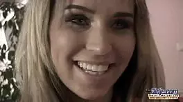 Blonde Teen Seduces Grandpa, Sucks Cock, First Young Sex, Cums Hard in Mouth